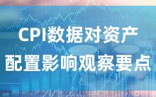 CPI数据对资产配置影响观察要点
